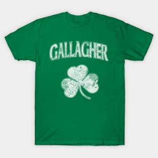 Gallagher Irish Shamrock St Patrick's Day T-Shirt